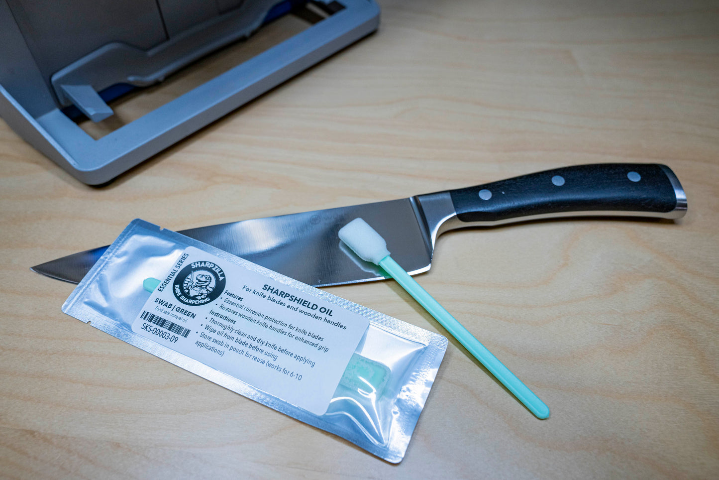 SharpShield Knife Oil Swab